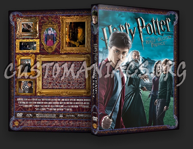 Harry Potter And The Half-Blood Prince dvd cover