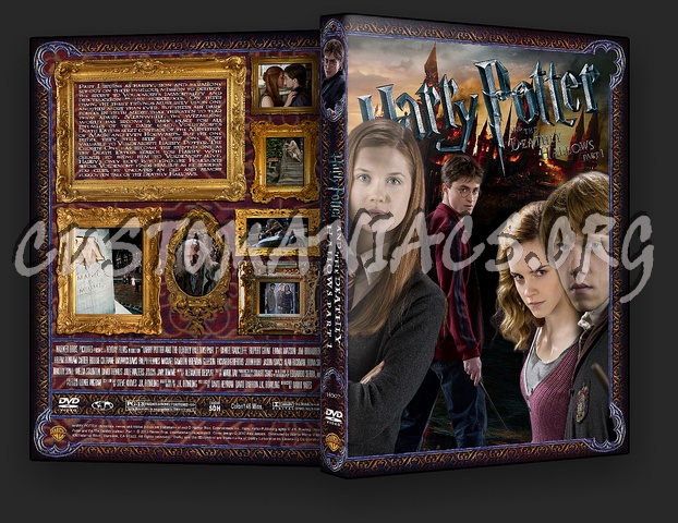 Harry Potter And The Deathly Hallows Part 1 dvd cover
