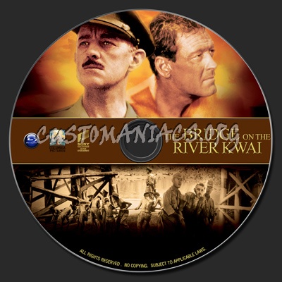 The Bridge On The River Kwai blu-ray label