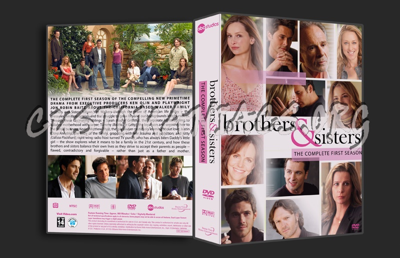 Brothers & Sisters - Season 1 dvd cover