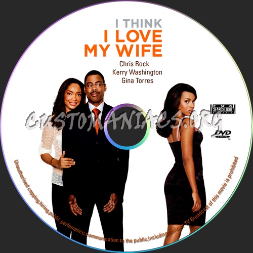 I Think I Love My Wife dvd label