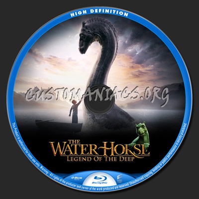 The Water Horse Legend Of The Deep blu-ray label