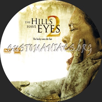 The Hills Have Eyes 2 dvd label