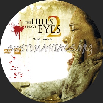 The Hills Have Eyes 2 dvd label