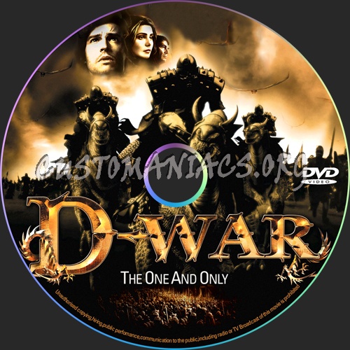 D-War dvd label