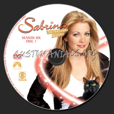 Sabrina the Teenage Witch Season 6 dvd label