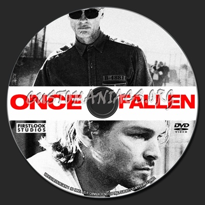 Once Fallen dvd label