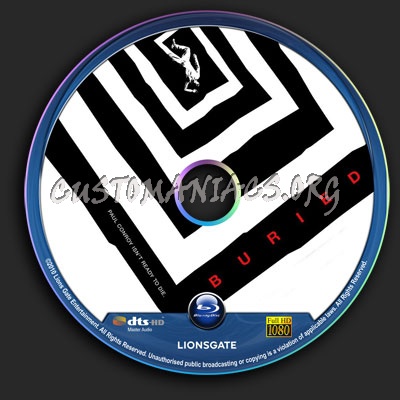 Buried blu-ray label