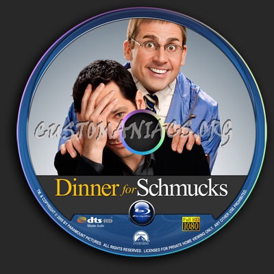 Dinner For Schmucks blu-ray label