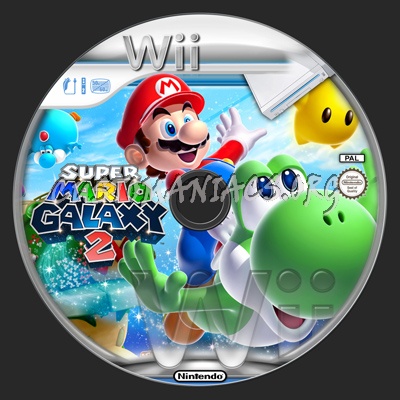 Super Mario Galaxy 2 dvd label