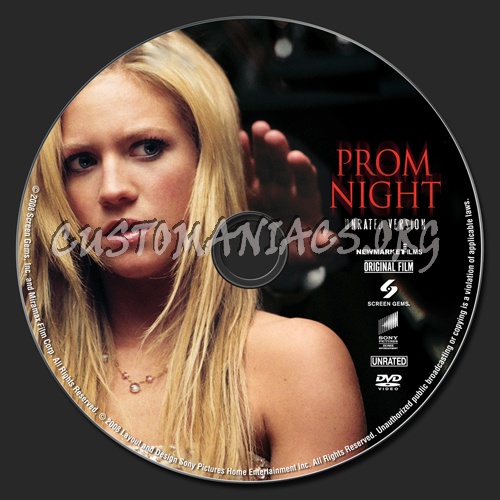 Prom Night dvd label