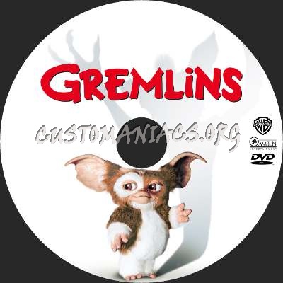 Gremlins dvd label