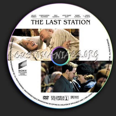 The Last Station dvd label