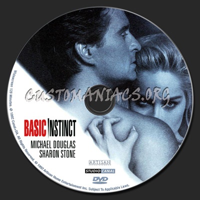Basic Instinct dvd label