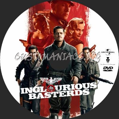 Inglourious Basterds dvd label