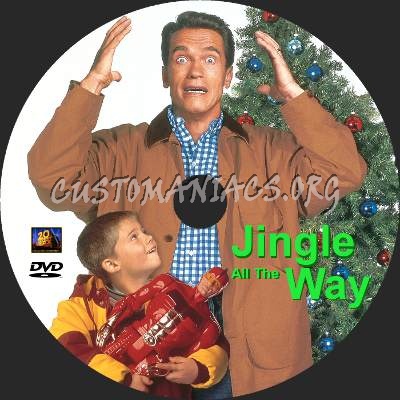 Jingle All The Way dvd label