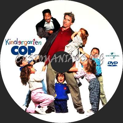 Kindergarten Cop dvd label