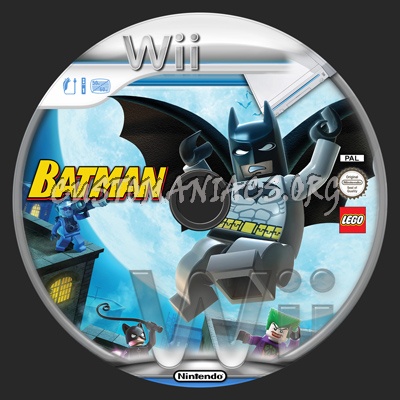 Lego Batman dvd label