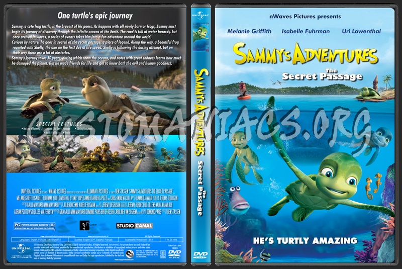 Sammy's Adventures The Secret Passage dvd cover