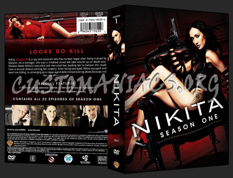 Nikita (2010) - Season One dvd cover