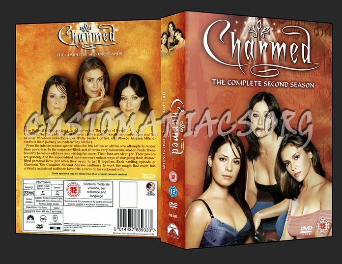 Charmed - Season 2 dvd cover