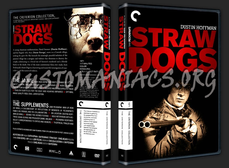 182 - Straw Dogs dvd cover