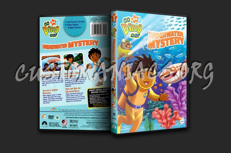 Go Diego Go! Underwater Mystery dvd cover
