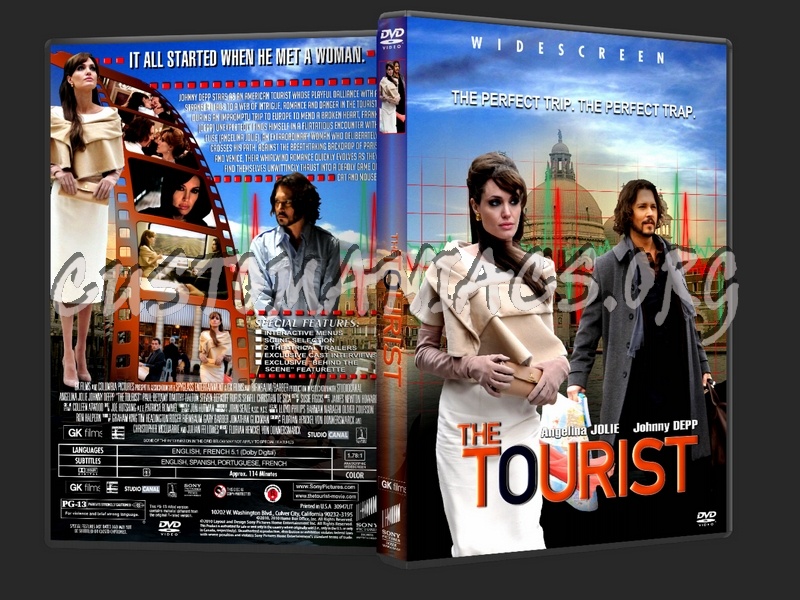 The Tourist dvd cover