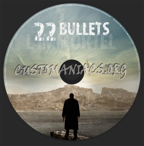 22 Bullets (L'immortel) blu-ray label