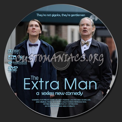 The Extra Man (2010) dvd label