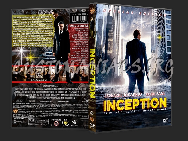 Inception dvd cover