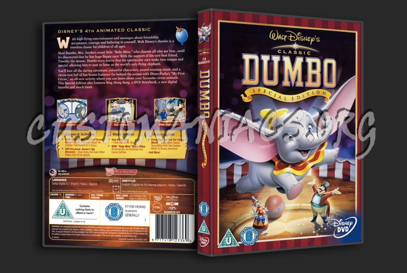 Dumbo dvd cover