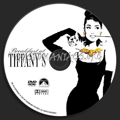 Breakfast at Tiffany's dvd label