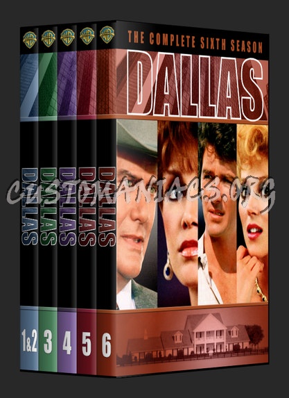 Dallas Season 1-5 dvd cover