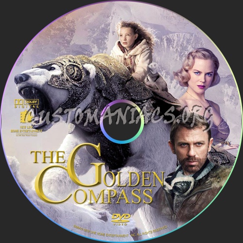The Golden Compass dvd label
