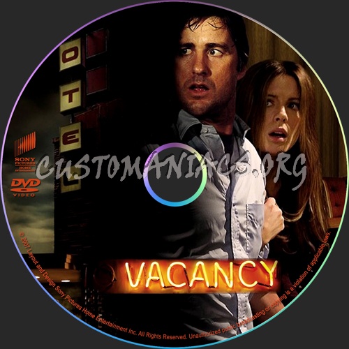 Vacancy dvd label