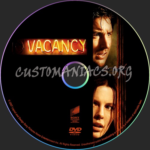 Vacancy dvd label