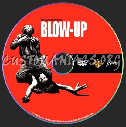 Blow-up (1966) Michelangelo Antonioni dvd label