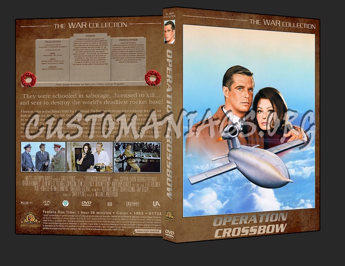 War Collection Operation Crossbow dvd cover