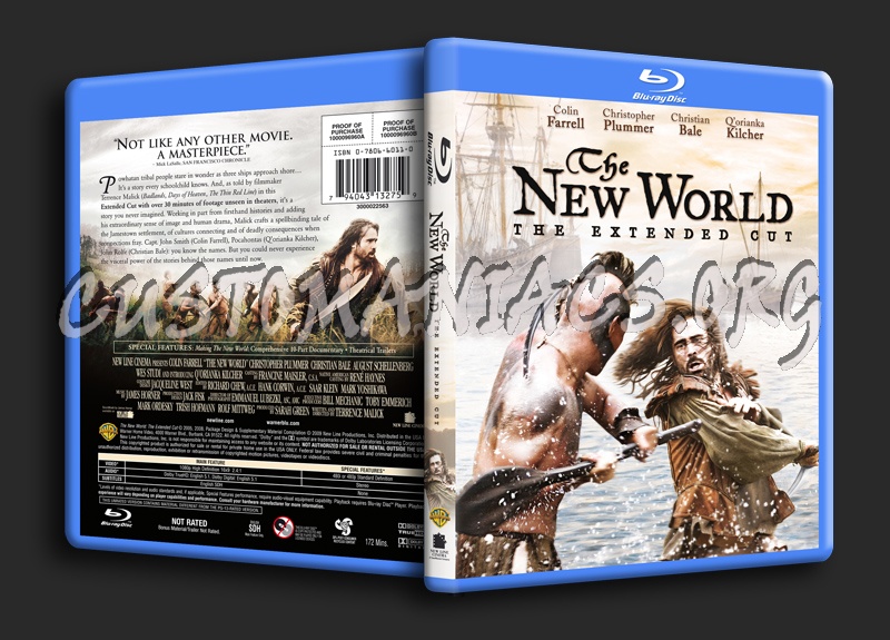 The New World blu-ray cover