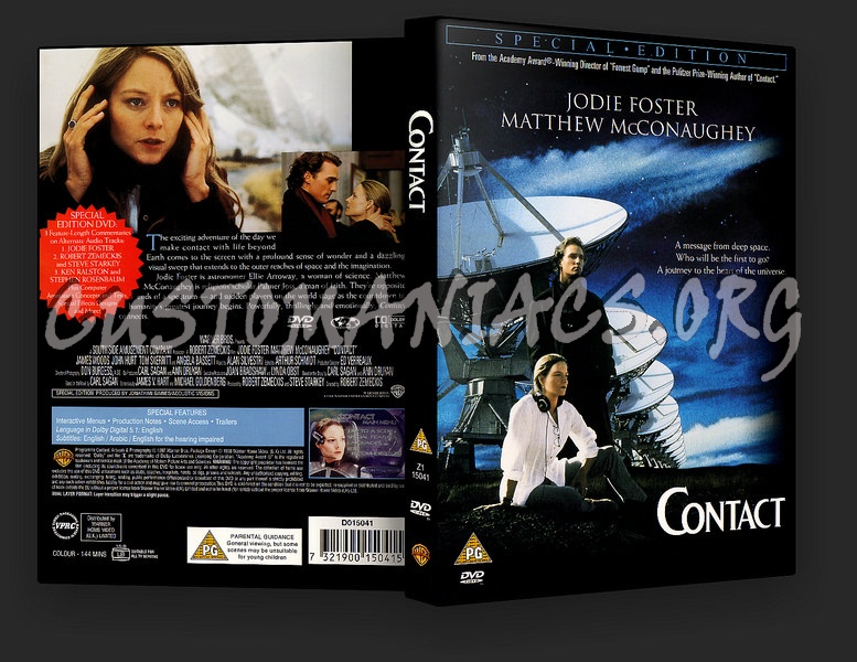 Contact dvd cover