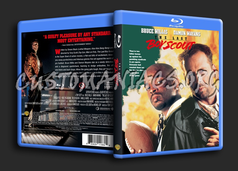 The Last Boy Scout blu-ray cover