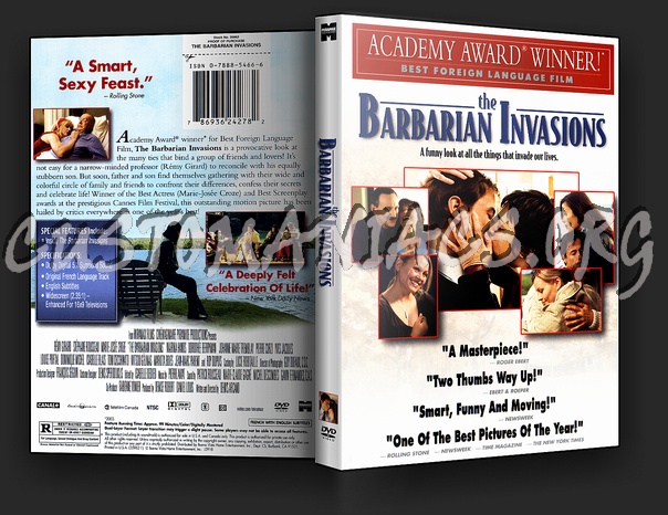 The Barbarian Invasions dvd cover