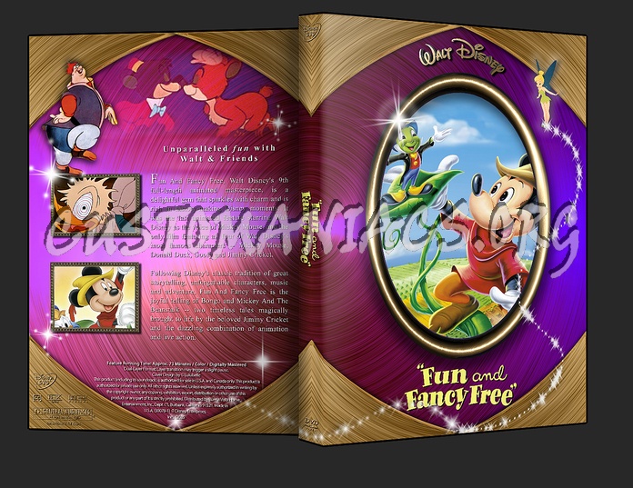 Fun and Fancy Free dvd cover