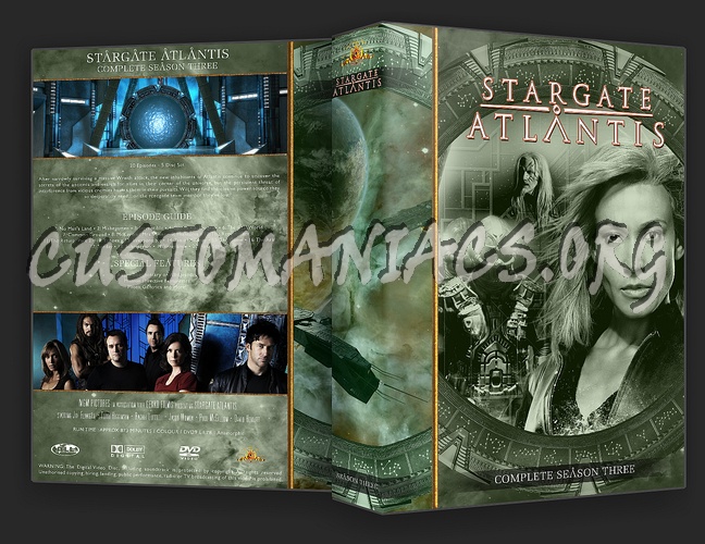 Stargate Atlantis Collection dvd cover