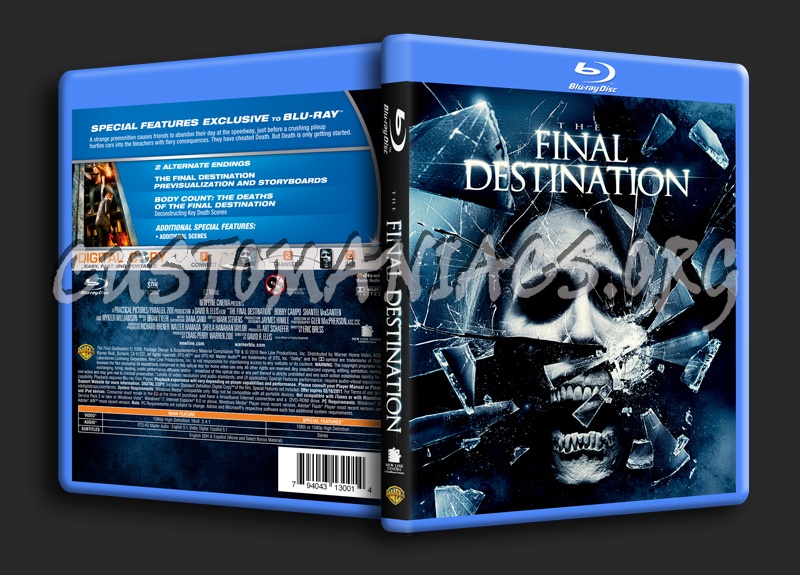 The Final Destination blu-ray cover