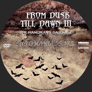 From Dusk Till Dawn I,II,II dvd label