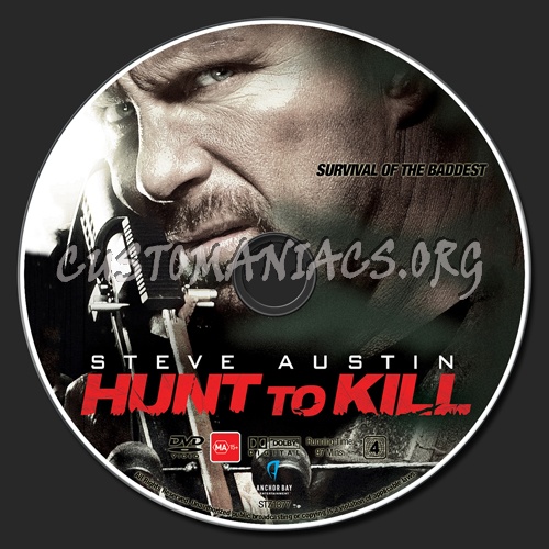 Hunt To Kill dvd label