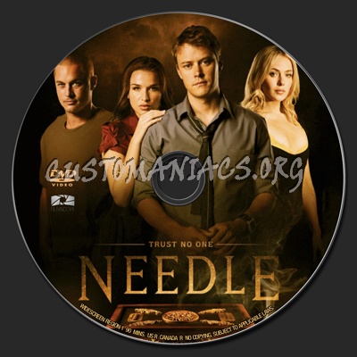 Needle dvd label