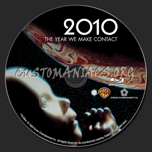 2010 - The Year We Make Contact blu-ray label